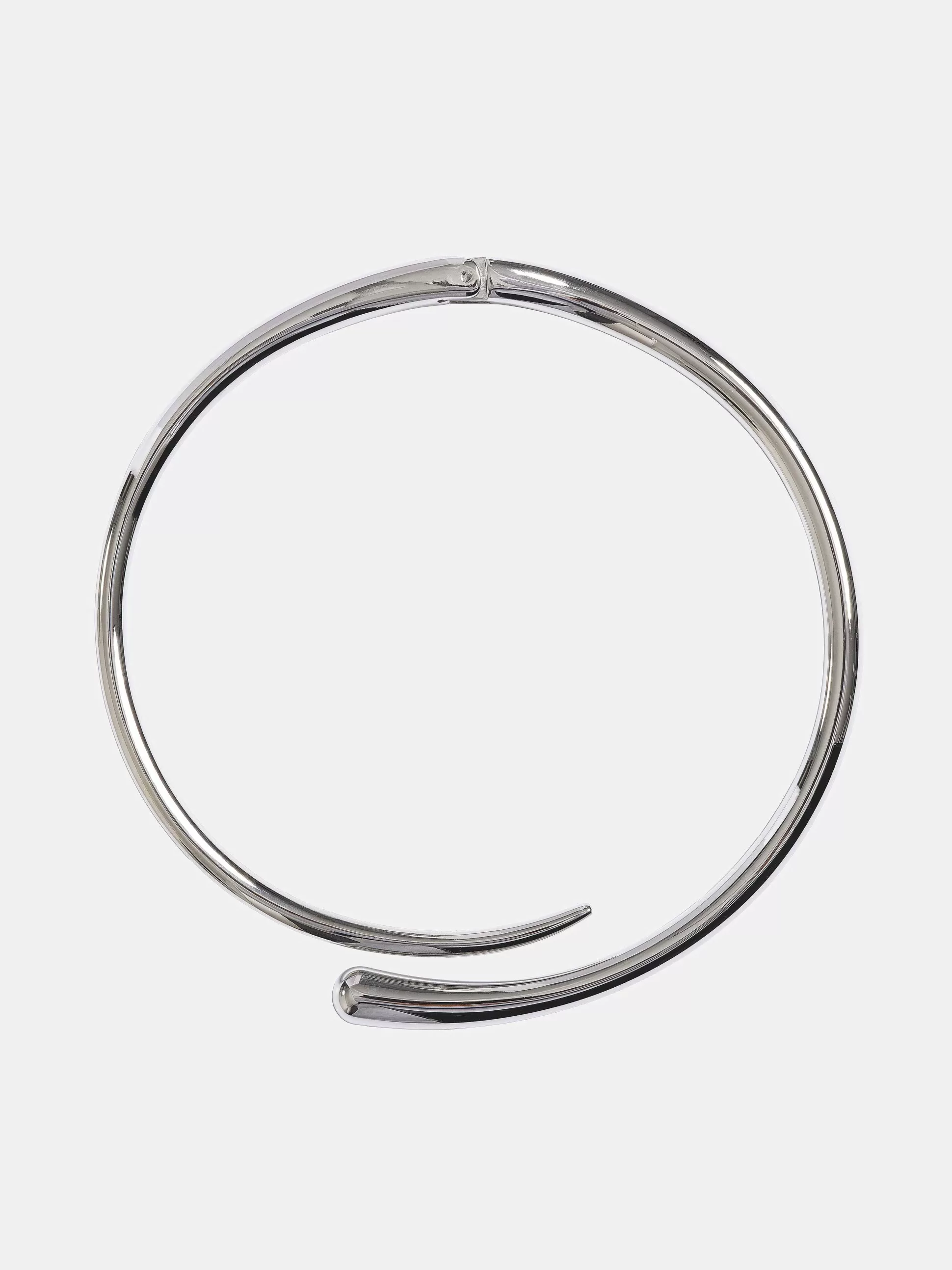 Women Source Unknown Clothing-Collar Choker, Silver