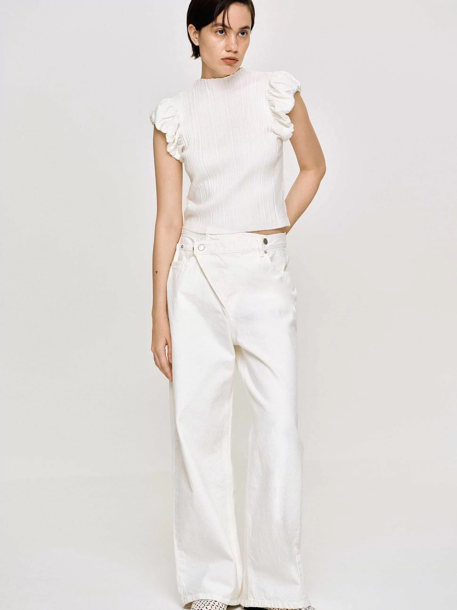 crossover_jeans_white_3.webp Women Source Unknown Clothing-Crossover Jeans, White