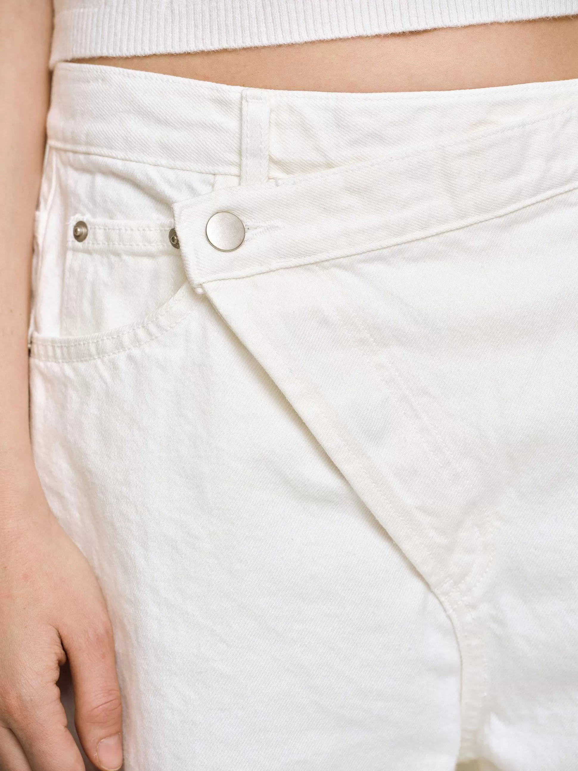 crossover_jeans_white_5.webp Women Source Unknown Clothing-Crossover Jeans, White