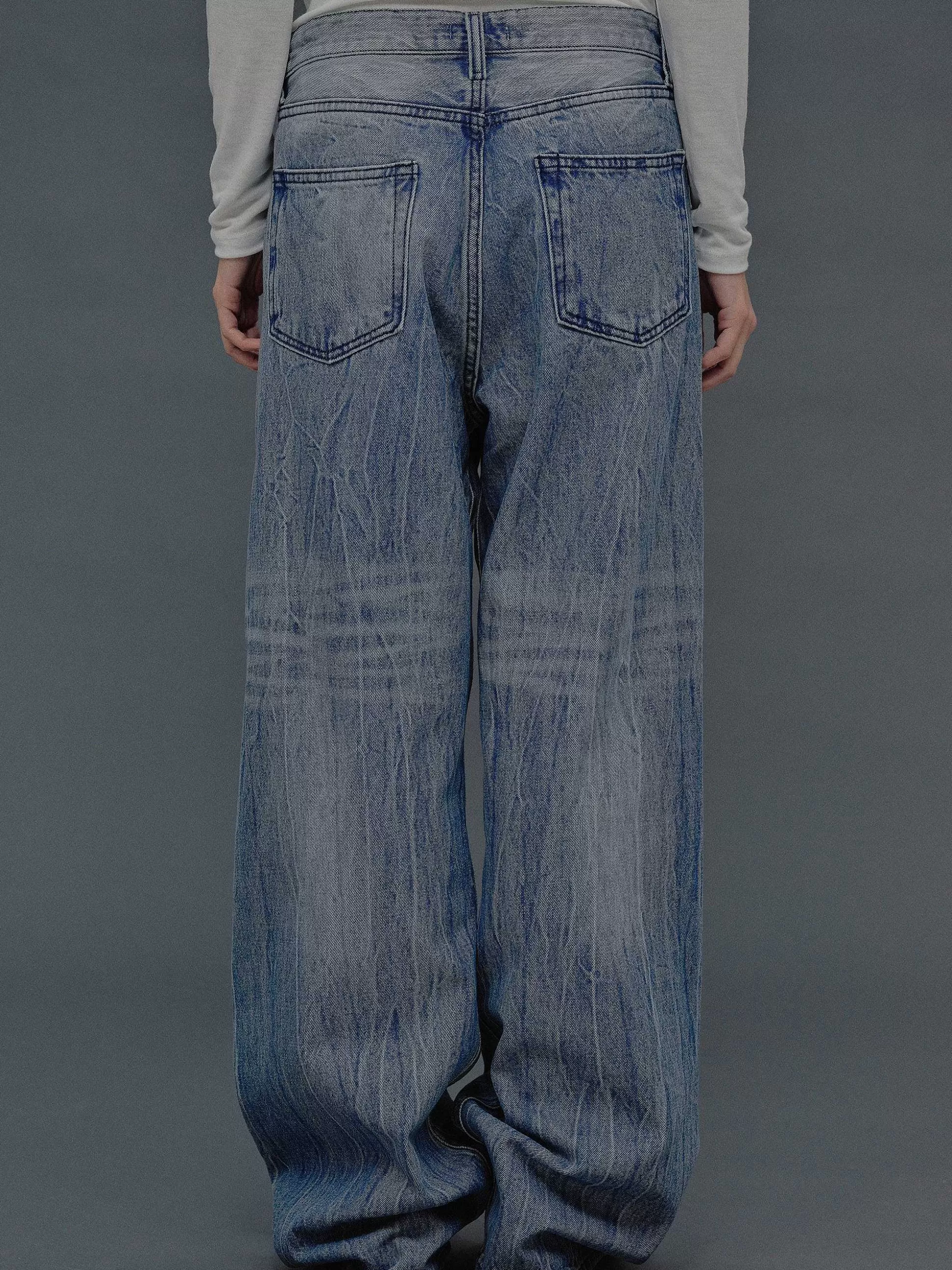 deconstructed_crossover_jeans_medium_blue_6.webp Women Source Unknown Clothing-Deconstructed Crossover Jeans, Medium Blue
