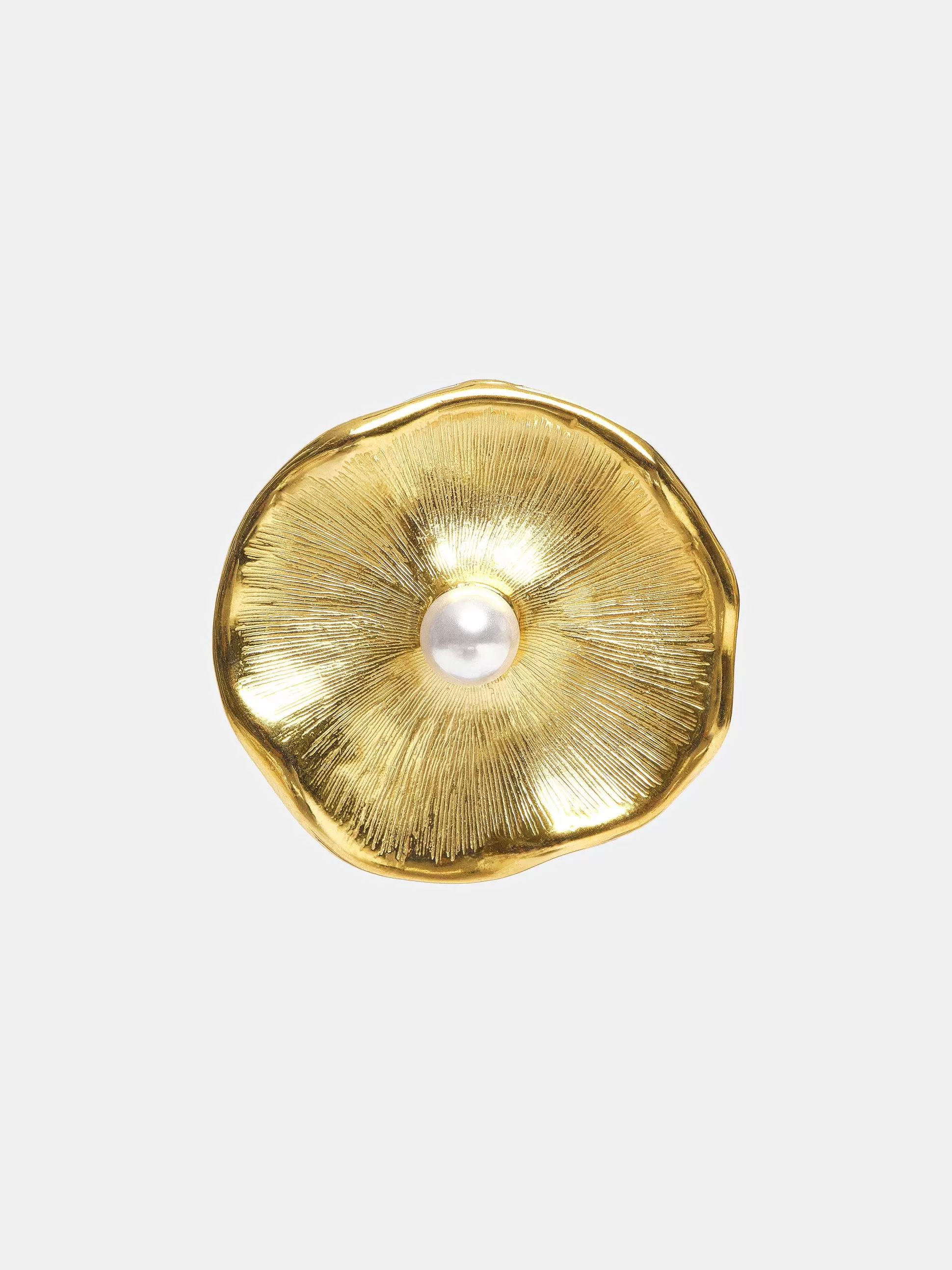 Women Source Unknown Clothing-Jardin Stud Earrings, Gold