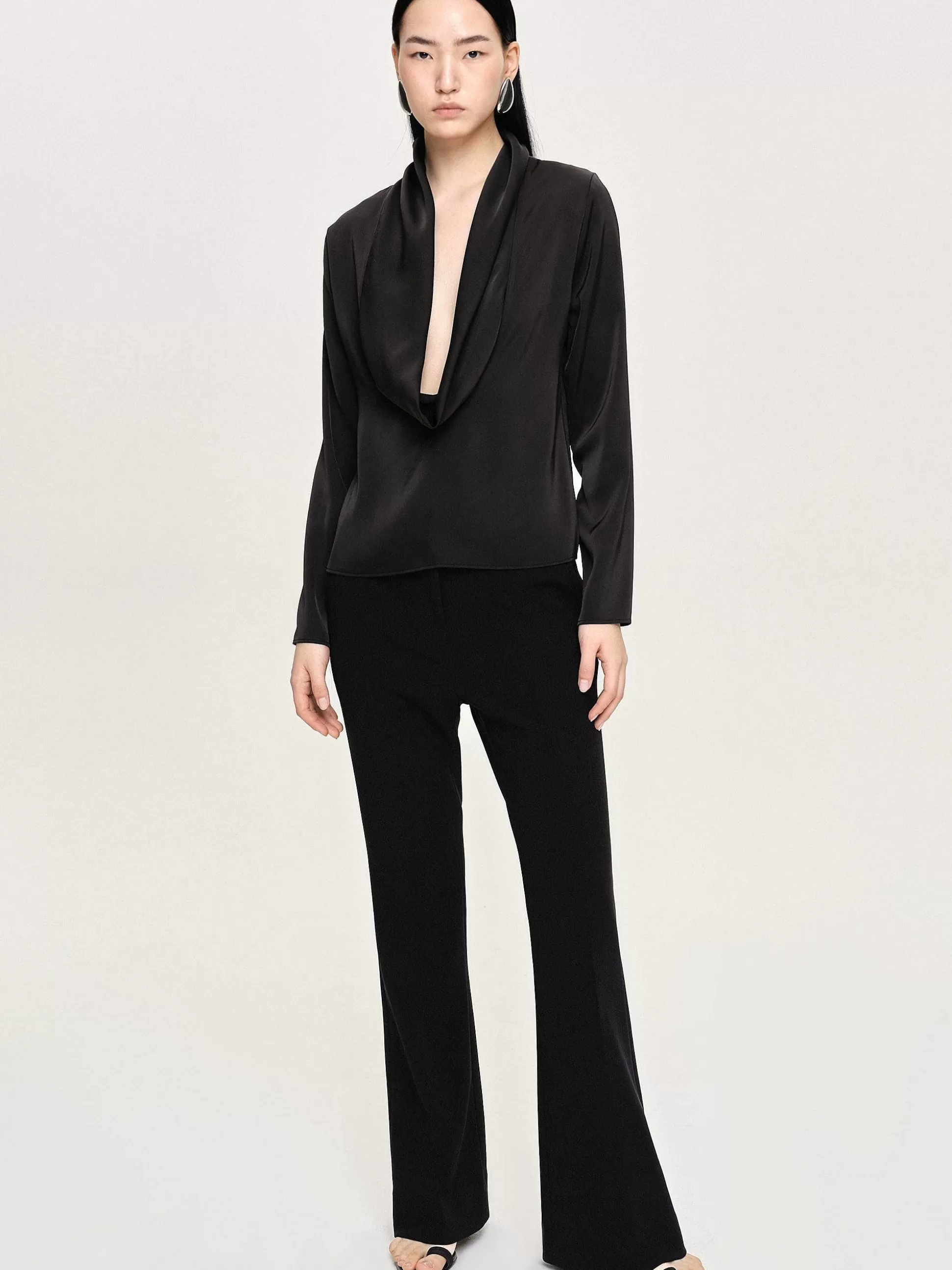 leiva_cowlback_blouse_black_2-1.webp Women Source Unknown Tops-Leiva Cowl-Back Blouse, Black