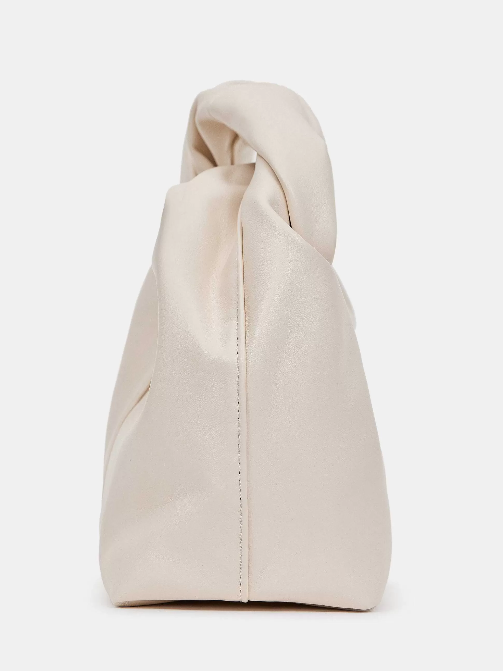 Women Source Unknown Clothing-Mini Twist Bag, Ivory