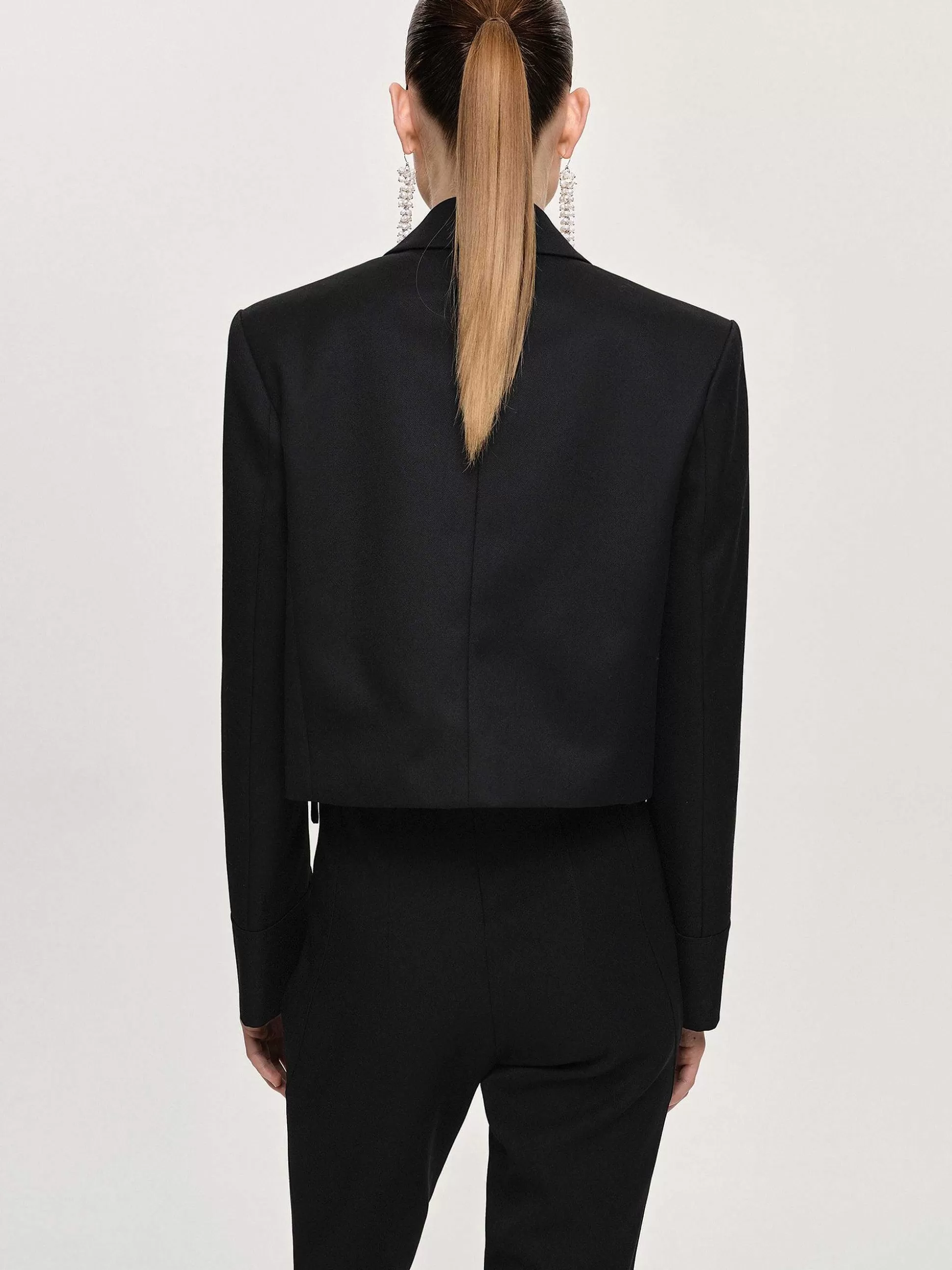 sisilia_bow_cropped_blazer_black_6-1.webp Women Source Unknown Accessories-Sisilia Bow Cropped Blazer, Black