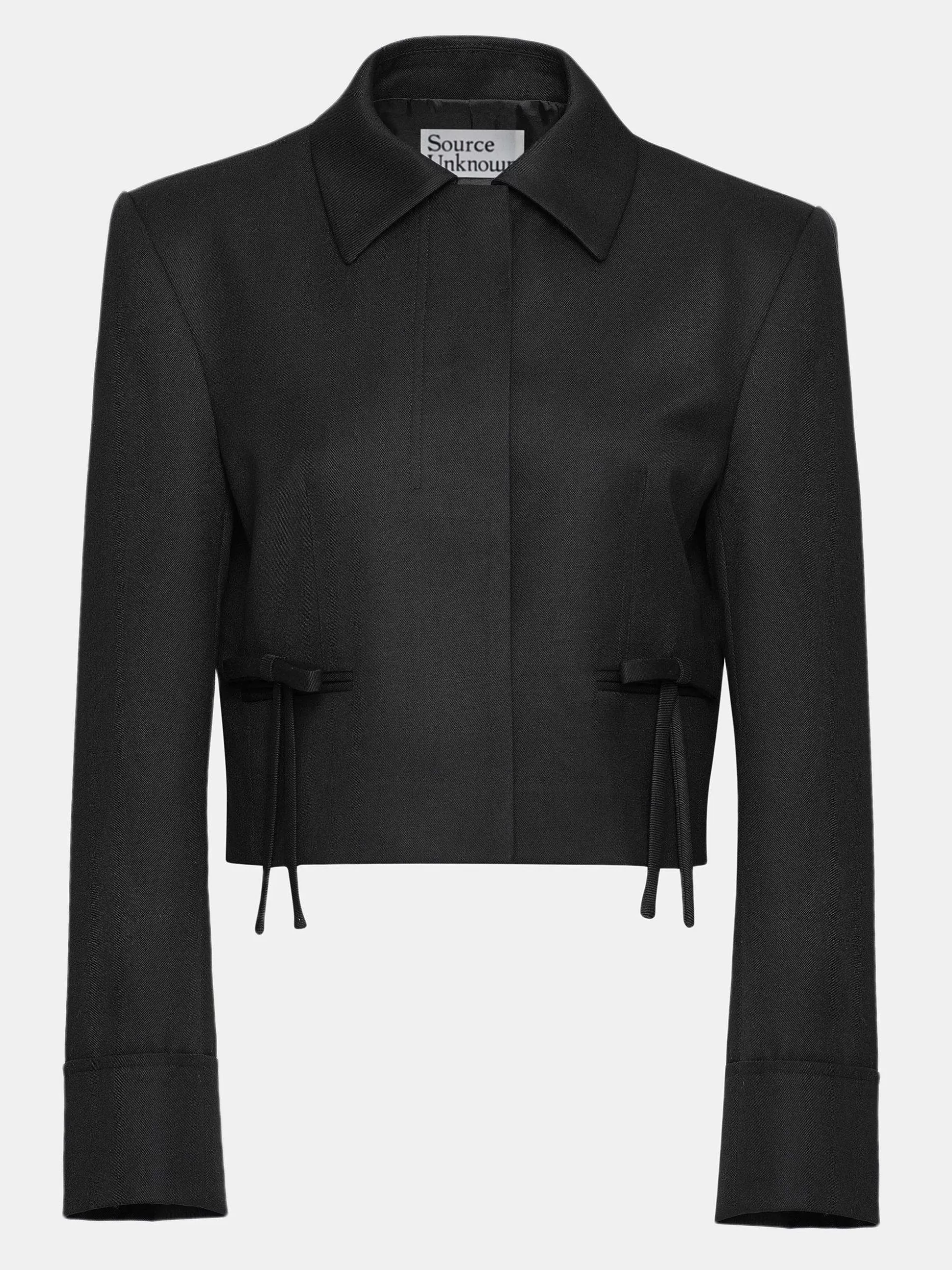 sisilia_bow_cropped_blazer_black_7-1.webp Women Source Unknown Accessories-Sisilia Bow Cropped Blazer, Black
