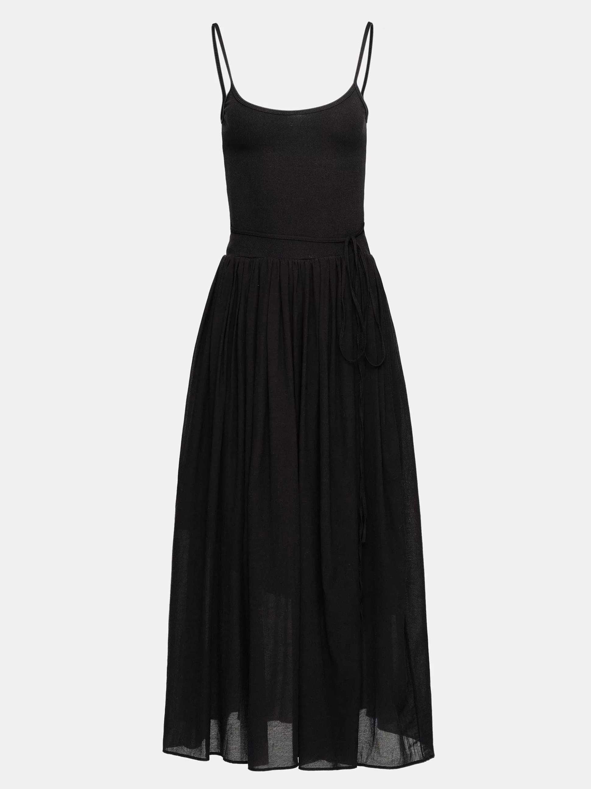 Women Source Unknown Accessories-Tulle Slip Dress, Black